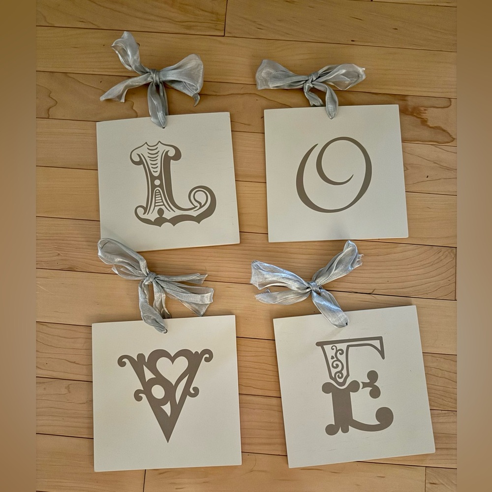 Pottery Barn Kids White Wall Art